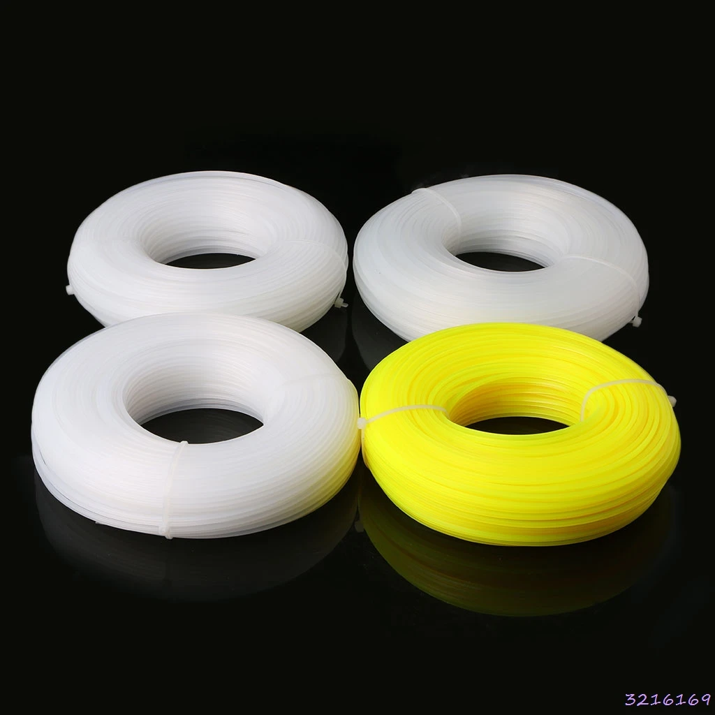 

Garden 2.4mm 3mm Grass Trimmer Line 500g Round Square Brush Cutter Nylon Rope