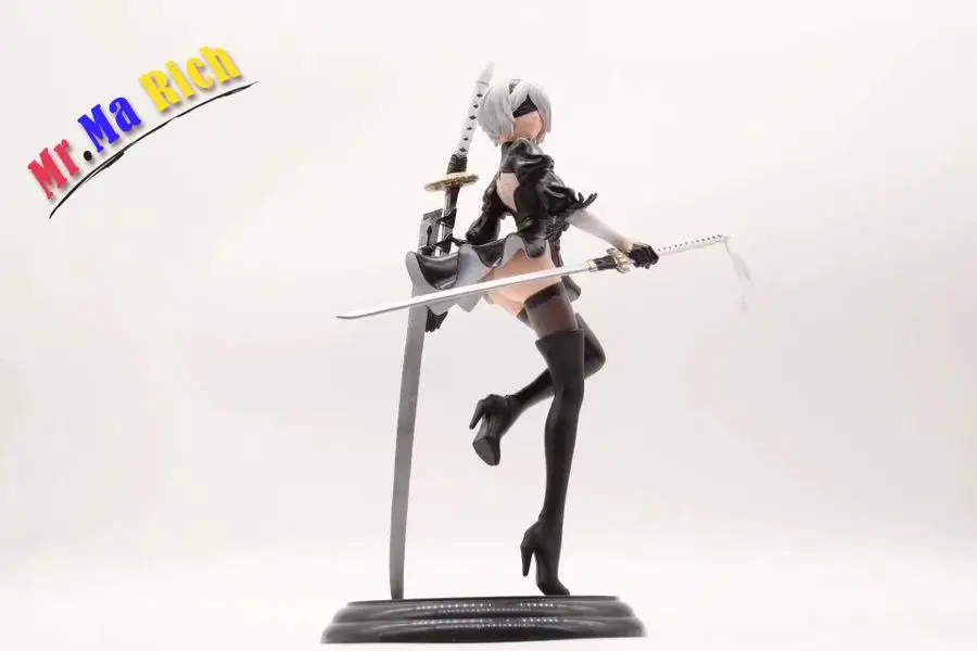 Аниме NieR Automata YoRHa No 2 Тип 2B 25 см ПВХ фигурка игрушка подарок | Игрушки и хобби
