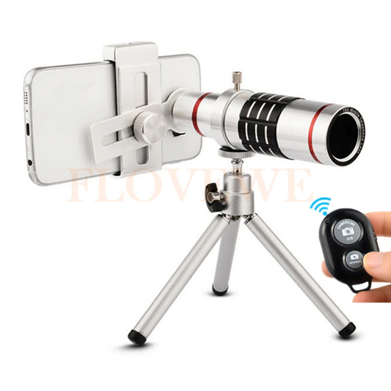 HD Mobile phone lens kit Universal Clip 18x Zoom Optical