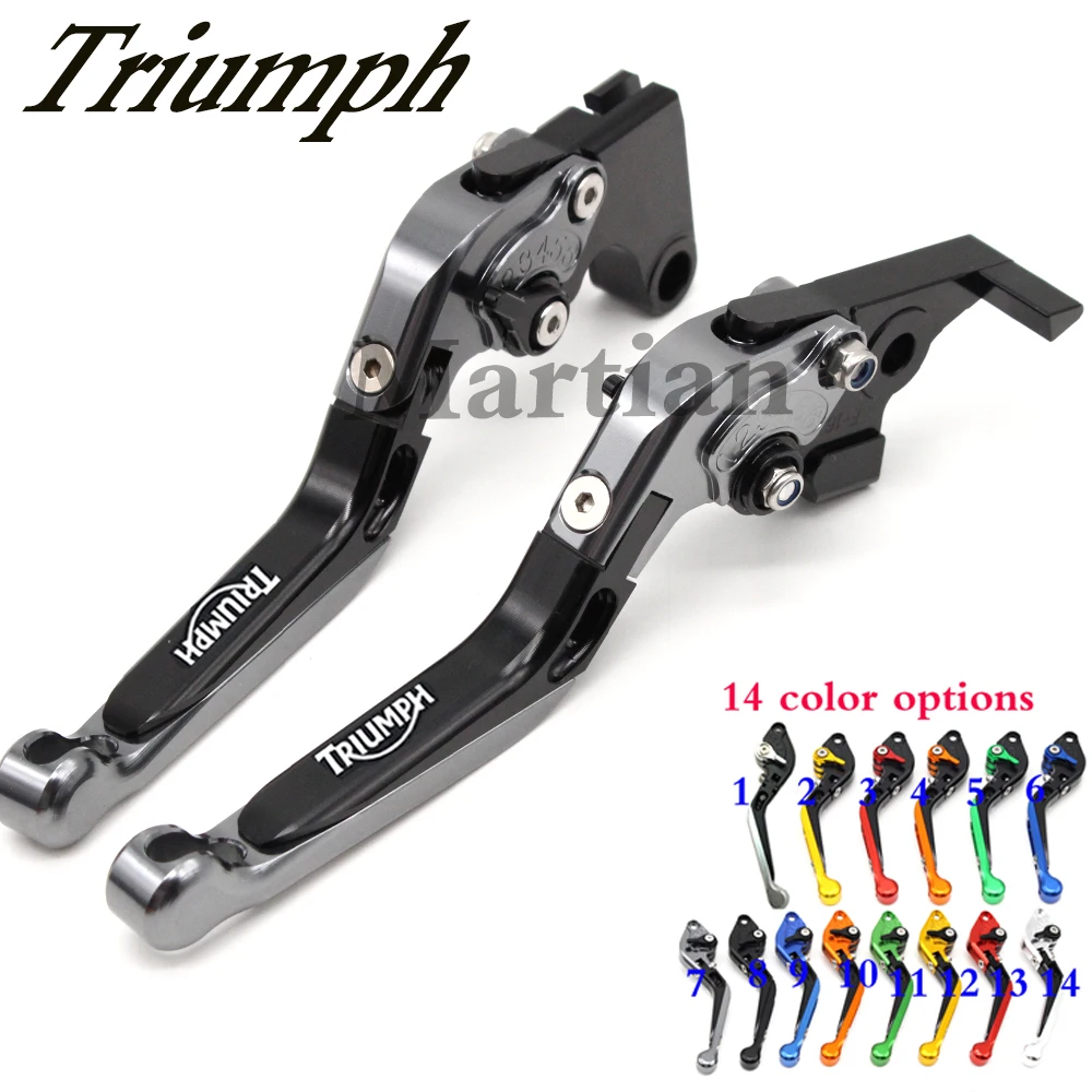 CNC Adjustable Folding Extendable Motorcycle Brake Clutch Levers For