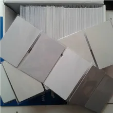 Водонепроницаемый ПВХ 13,56 МГц радиочастотного бесконтактного MF1K S50 бесконтактная смарт-карта