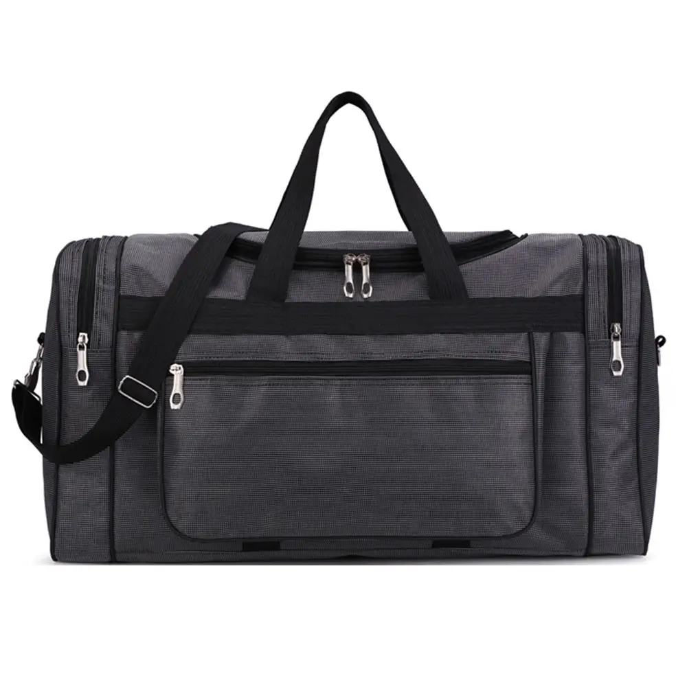 Men Travel Sports Bag Large Capacity Male Hand Luggage Travel Nylon Bags Nylon Weekend Multifunctional Gym Bag Fitness