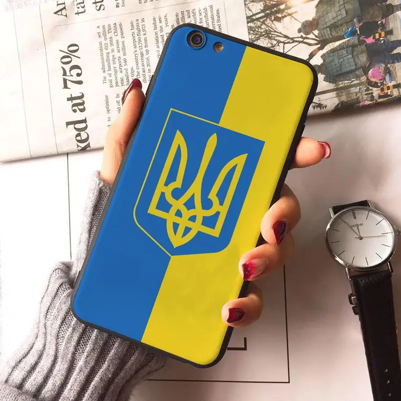 MaiYaCa keep calm and ukraine с рисунком флага, стильный дизайн, чехол для телефона, для iphone 7, 7 plus, X, 8, 8 plus, 5S, 6s, 6s Plus, 6 - Цвет: 5