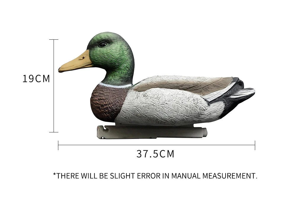 Манки для охоты на уток 3D охотничья игра Mallard водяная Сова стойка Sentry Drake 14in