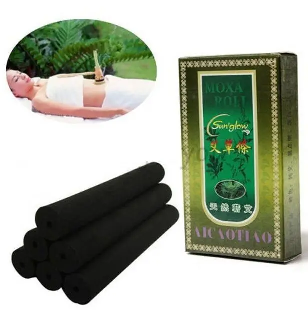

FD2507 Traditional Smokeless Moxa Stick Roll 12mm*120mm Moxibustion ~10PCs/Box~