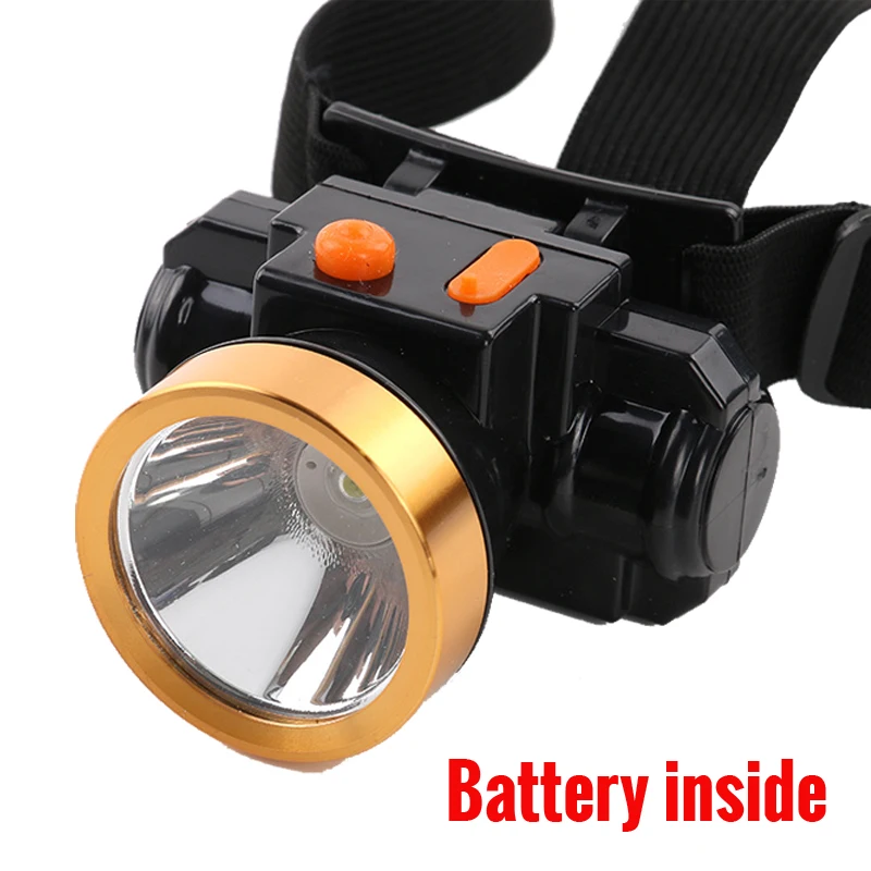 

Rechargeable Headlight Headlamp Lantern Mini LED Head Lamp Torch Mine Light for Camping Hiking Running Hunting Light