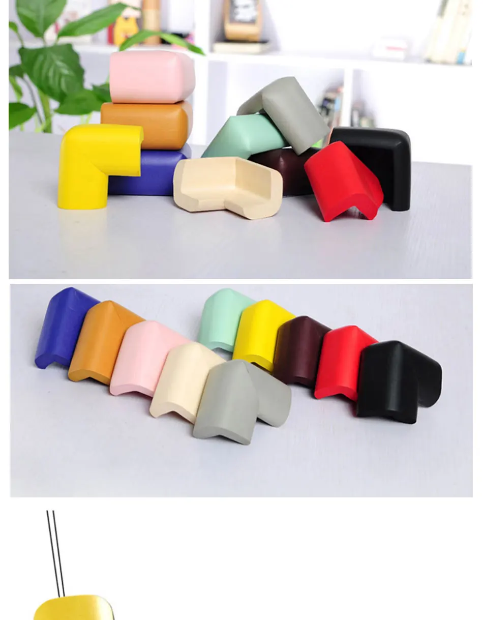 Baby Safety Silicone Protector Table Corner Edge Protection Cover Children Anticollision Edge &Child Corner Guards