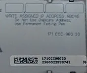 

171CCC96020 used and tested