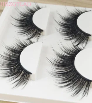 

New 3D False Eyelashes Multi-layer Thick False Eyelashes Handmade Cotton Stems Fake Eyelashes Stage Smoked Makeup Lashes Tool