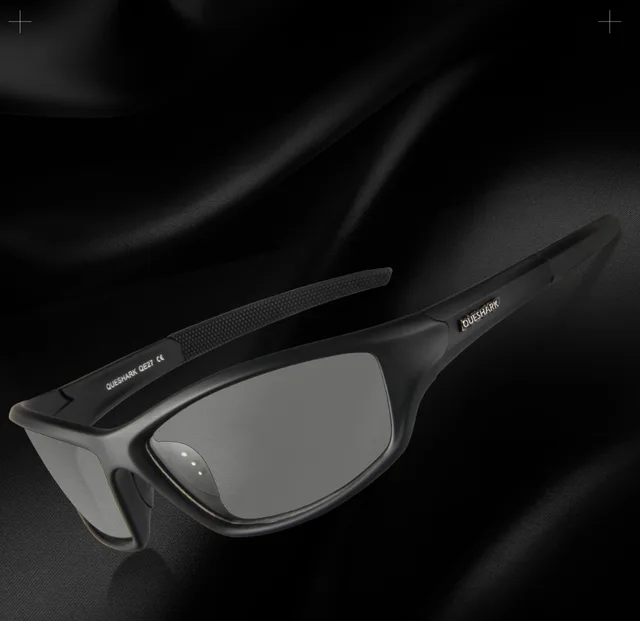 Queshark Photochromic Cycling Eyewear Bicycle Bike Glasses Outdoor Sport MTB Bicycle Bike Sunglasses Goggles Bike Racing Glasses -