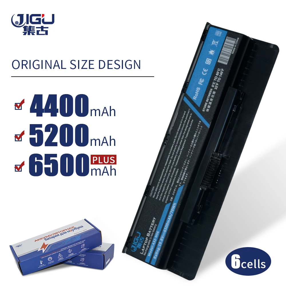 Аккумулятор JIGU для Asus N46 N46V N46VM N46VZ N56 N56V N56VJ N56VM N56VZ|battery for asus|asus battery n56asus |