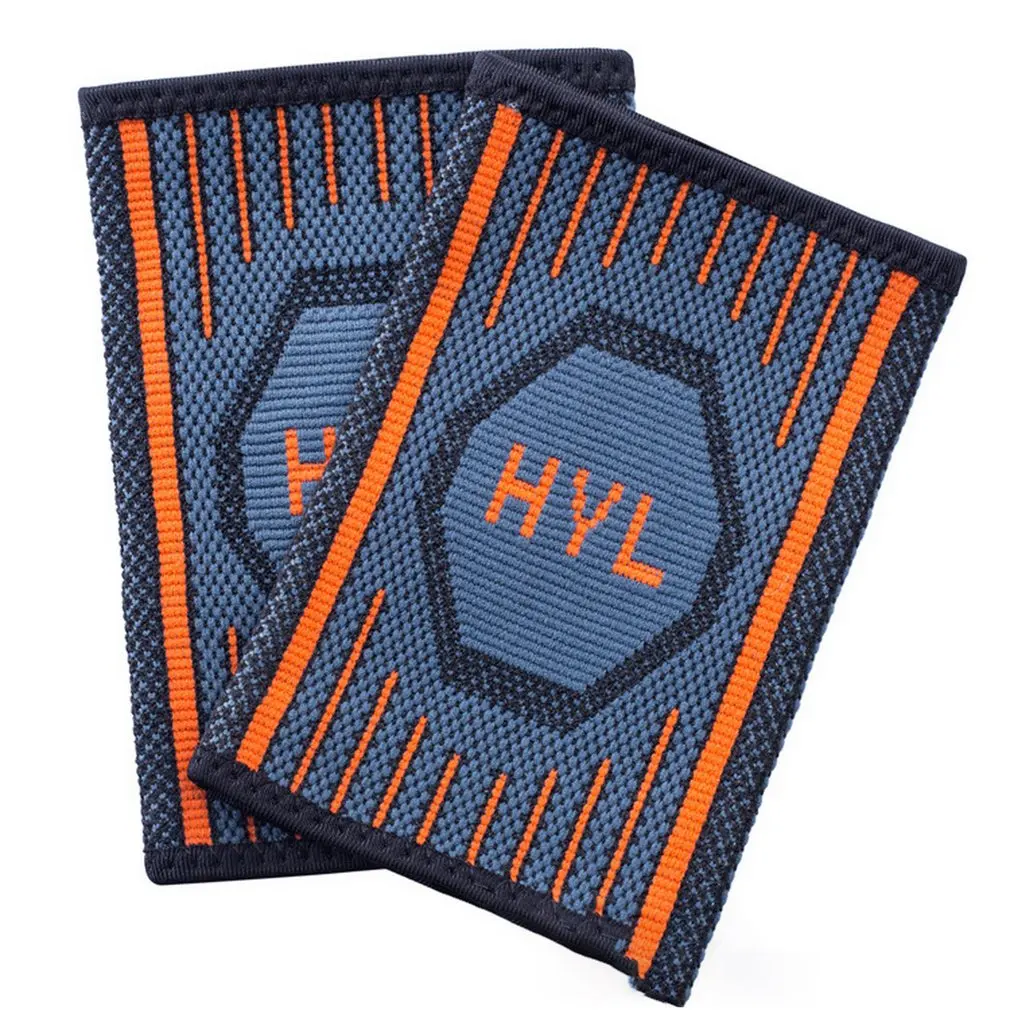 1 Pair Breathable Wrist Brace Elastic Compression Wrist Support Basketball Wrist Guard for