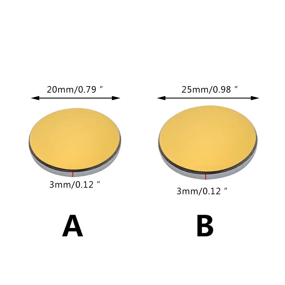 20 25 мм диаметр позолоченный силикон для CO2 лазерной гравировки и резки