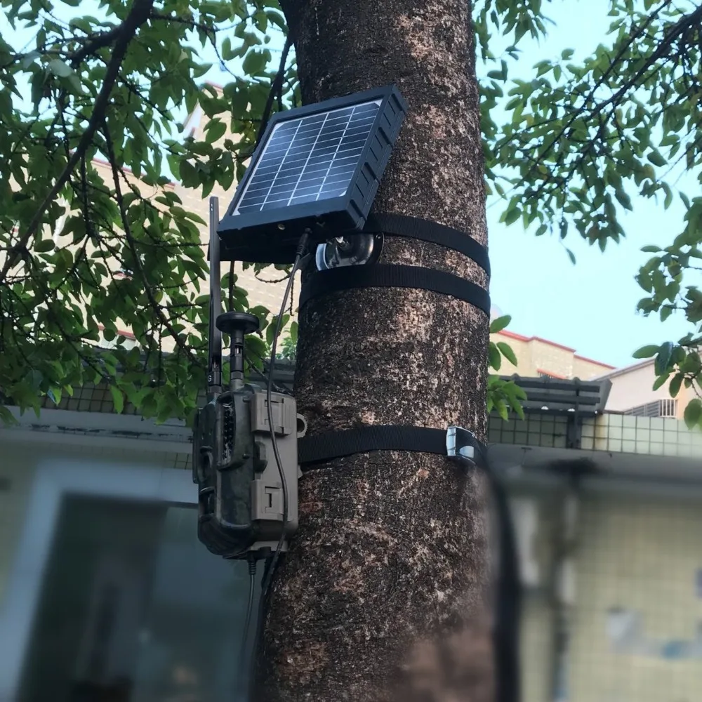 Охотничья камера ночного видения с солнечной панелью 4G 3000 мАч|Камеры для охоты| |