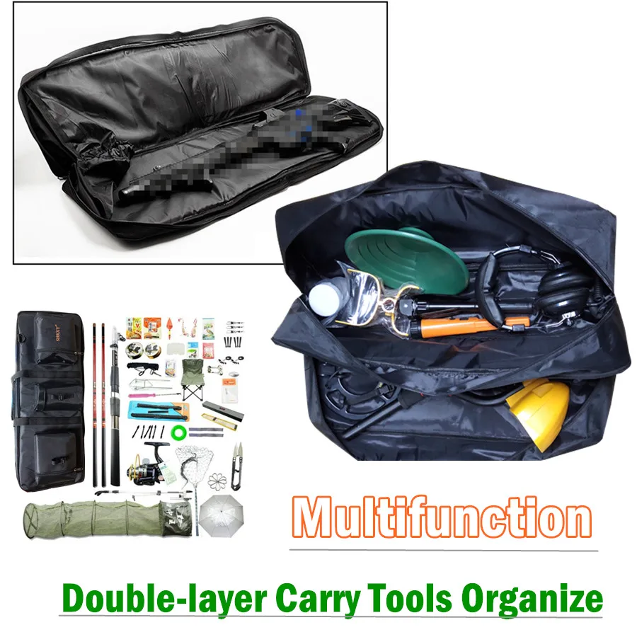 Outdoor Advanture Big Capacity Metal Detectors Bag for Carrying Shovels Underground Metal Dtector Tool Organizer Bag best tool backpack