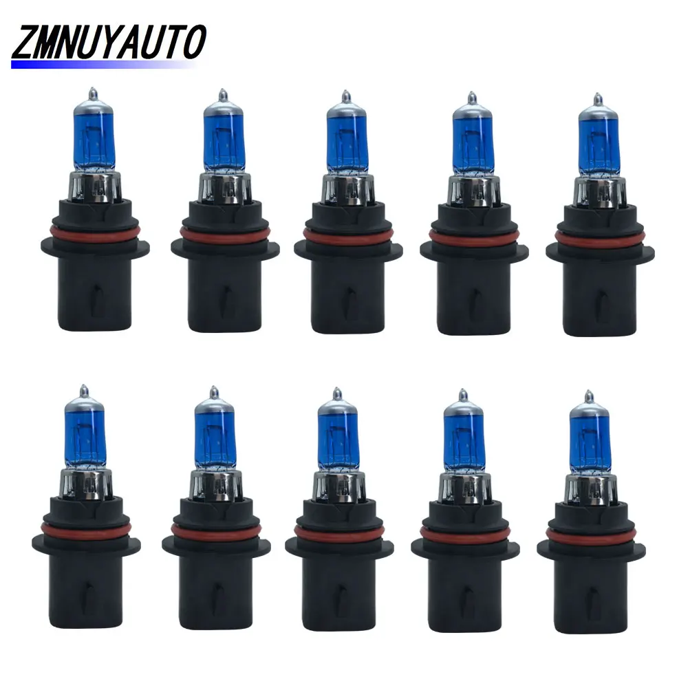 10pcs HB5 9007 55W 100W Halogen Lamp 12V Fog Light Car Light 5000K Auto DRL Day