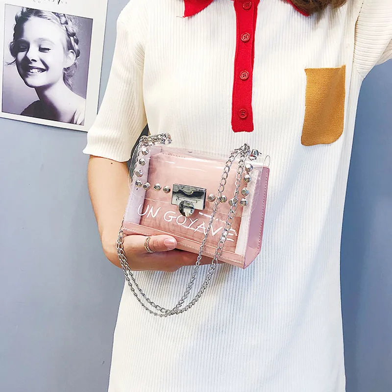 

Women Lady Girl Shoulder Crossbody Bag Chain Buckle Fashion For Mobile Phone Money AB@W3