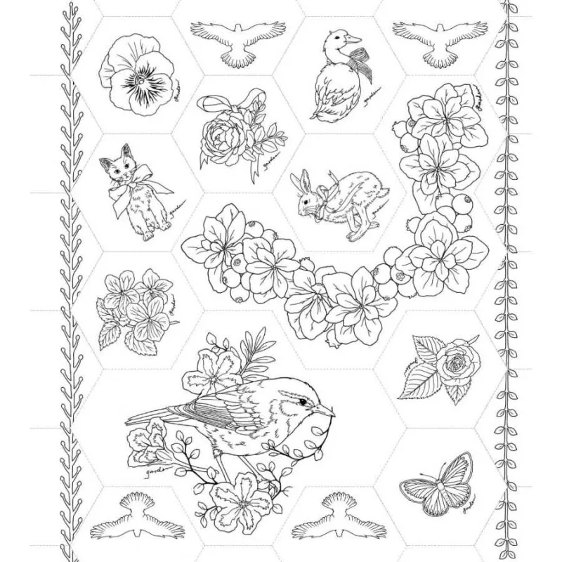96pages Flowers And Birds Paradise Coloring Book Relieve Stress For Children Adult Painting Drawing Graffiti Art Colouring Books Coloring Book Colouring Bookrelieve Stress Aliexpress