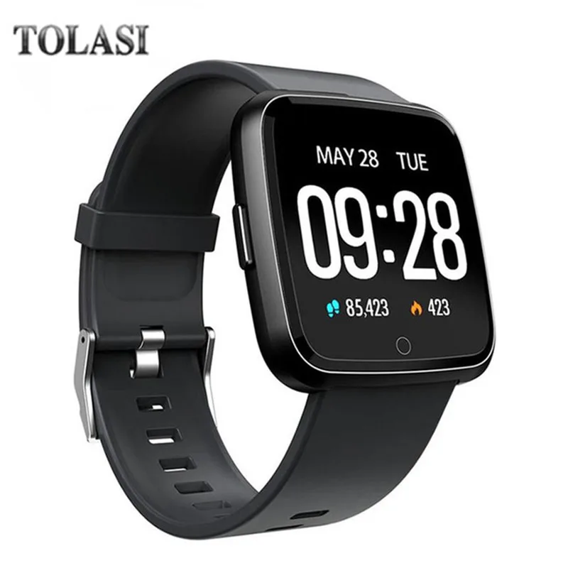 

2018 Smart Watch With Heart Rate Blood Pressure Blood Oxygen Monitor Pedometer Sports Fitness bracelet Smartwatch Men Women