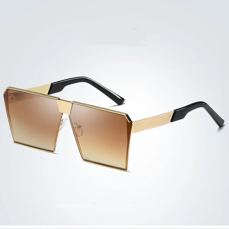 MLLSE бренд нейтральные солнцезащитные очки для Для женщин квадратной оправе цветное платье для девочки с отделкой "Солнце солнцезащитные очки без оправы UV400 Женская Солнцезащитные очки для женщин