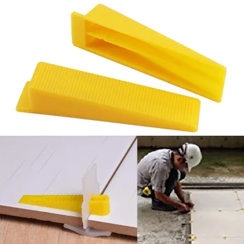 

Tile Wedges Spacers Kit Flooring Tile Leveling System for Uneven Floor Walls Lippage Clips Wedges CLH@8