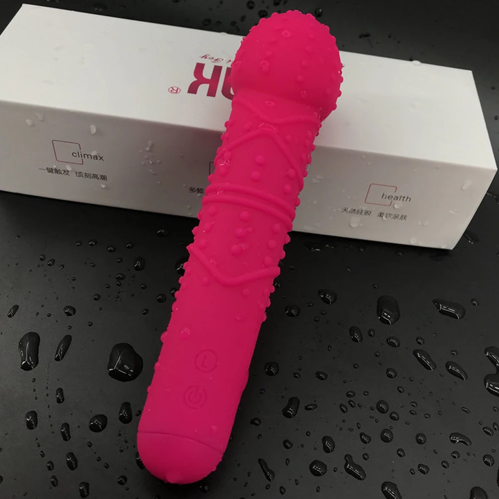 FAAK Волшебная палочка G Spot Силиконовые 7 скоростей Вибраторы мощный для женщин
