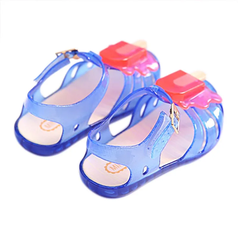 Baby Children Popsicle Design Sandals Children's Shoes Non-Slip Soft Bottom Jelly Toddler Shoes