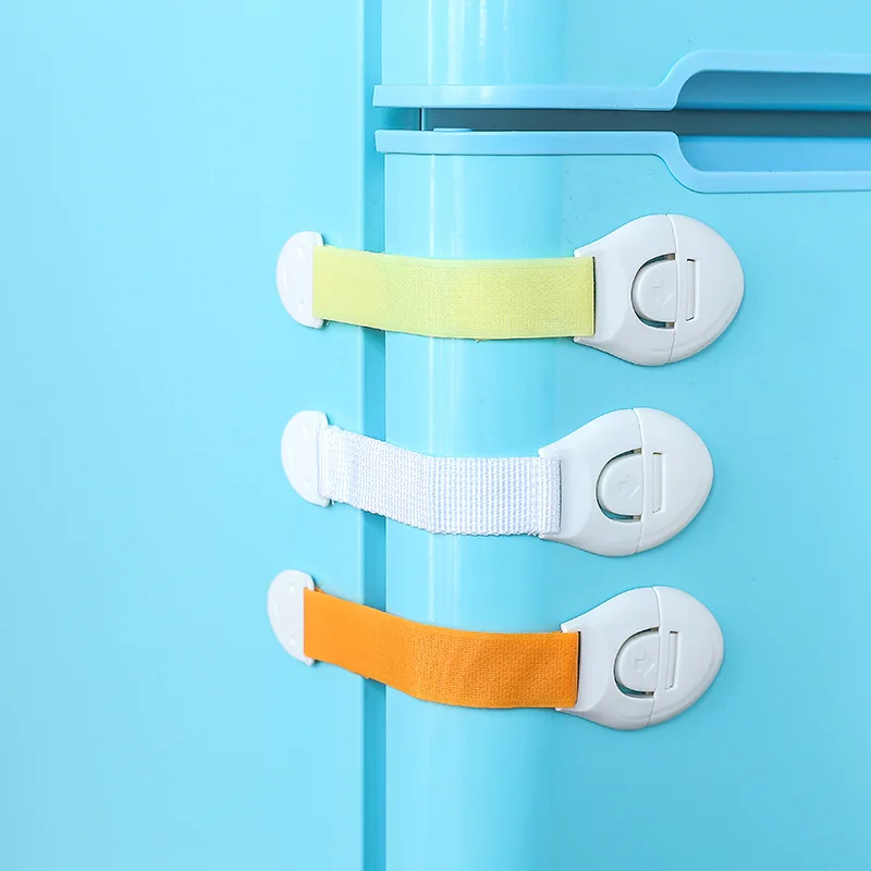 10pcs/lot Kids Playen Safety Locks Cabinet Door Drawers Refrigerator Locks Infant Baby Protection Plastic Security Straps Locks 10pcs/lot Kids Playen Safety Locks Cabinet Door Drawers Refrigerator Locks Infant Baby Protection Plastic Security Straps Locks