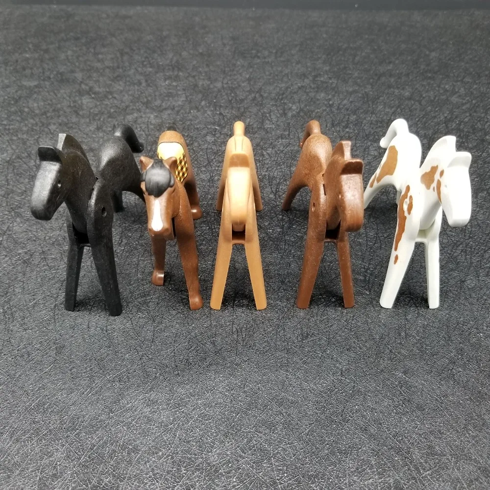 Седло от Playmobil Horse для рыцарей экшн фигурки модель замка животного игрушка