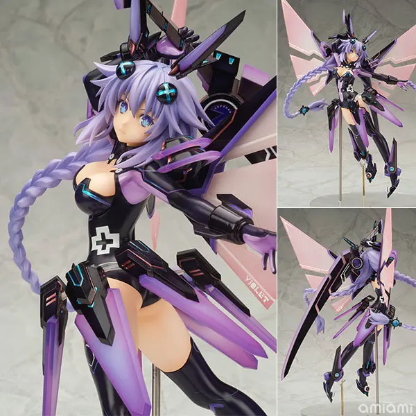 

Choujigen Game Neptune ALTER Purple Heart Fight Version Anime Sexy Girl Figure PVC Painted Figure Collectible Model Toy