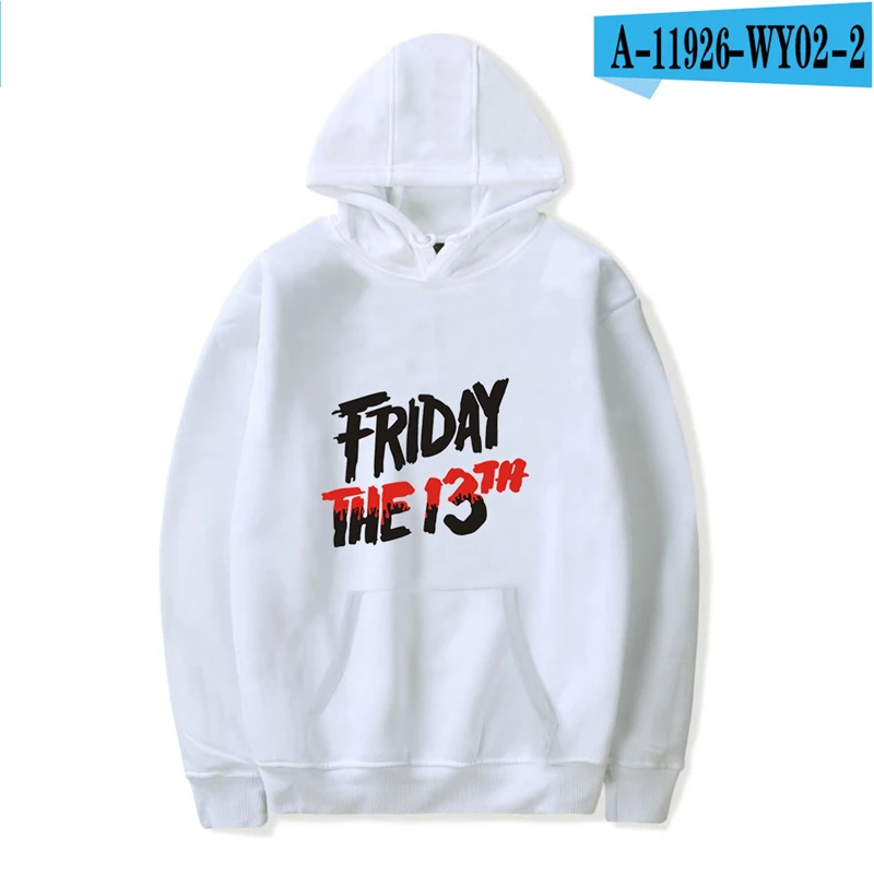 

Friday The 13Th Hoodie The Game Horror Mask Killer Puzzle Long Sleeve Jacket Oversized Game Hoodie 2019 Printed Clothing Hooded