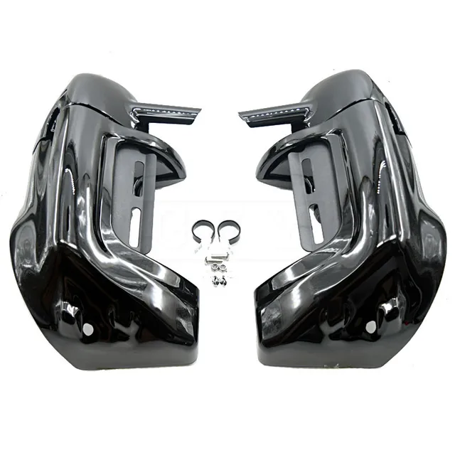 Motorcycle Lower Vented Leg Fairing with Hardware for Harley Touring