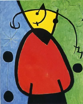 

Abstract handmade painting abstract figure on oil canvas for living room decor and wallpaper