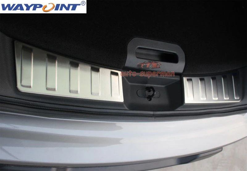 

Rear bumper cargo door sill scuff plate For Nissan X trail 2014 2015 2016 2017