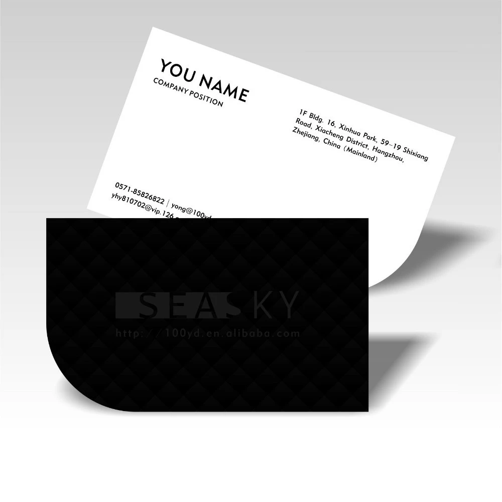 Free Shipping Unique Designer Die Cutting Business Cards Customized One  Side Matt Black Print Visit Card Special Shape 350gsm - Business Cards -  AliExpress