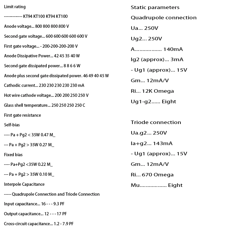 Новинка 4 шт Psvane KT88C(KT88-98, KT88-Z, KT88-T, 6550A-98, 6550B) совпадающий четырехъядерный усилитель HIFI аудио вакуумные трубки