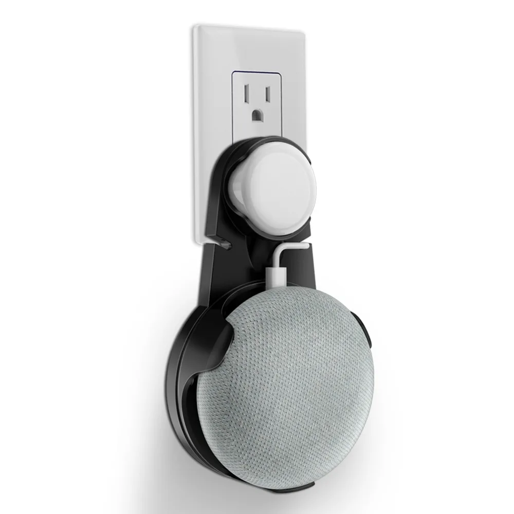 For Google Home Mini Wall Mount Outlet Hanger Stand, Compact Holder