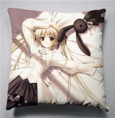 Синий Аниме Yosuga no sora Сора Касугано 40x40 см наволочка декоративная индивидуальная обложка сиденье постельные принадлежности Подушка Наволочка - Цвет: Синий