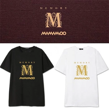 

Mainlead Kpop Mamamoo Memory t-Shirt Hwasa Solar Cotton Short Sleeve Tee