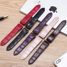 Haute Qualité Exquis Cuir Véritable Bracelet De Montre 20/23mm Design Élégant Pour Cartier Bracelets livraison gratuite