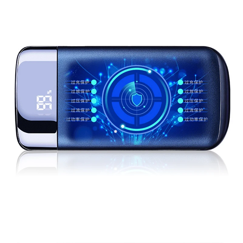 

Power Bank 10000mah External Battery PoverBank 2 USB LED Powerbank 10000 Portable Mobile phone Charger for Xiaomi iPhone Samsung