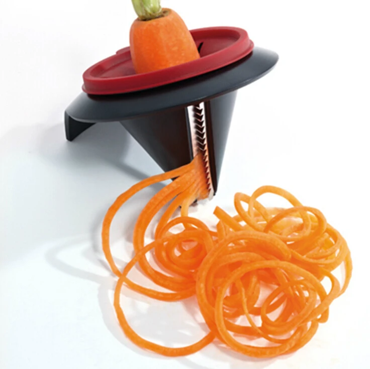 

Kitchen Gadgets Fruit Vegetable Spiralizer Spiral Vegetable Slicer Shredders Peeler Cutter carrot grater Kitchen Accessories