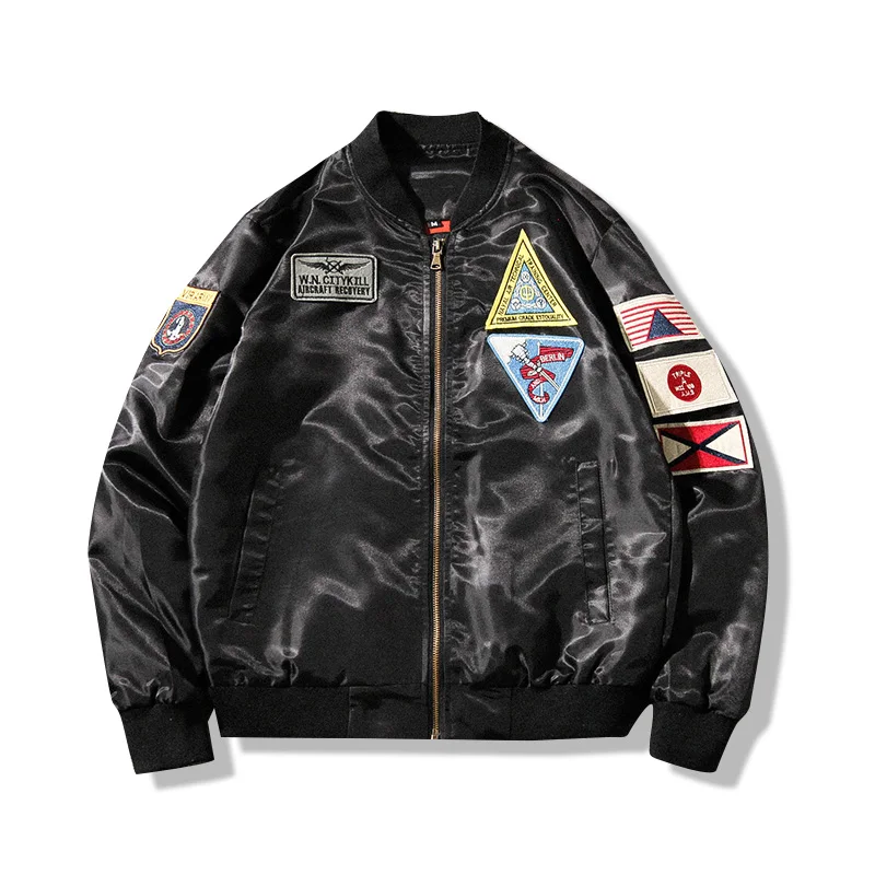 Autumn 2018 new Japanese Military Tactical Jacket Men Waterproof Badge