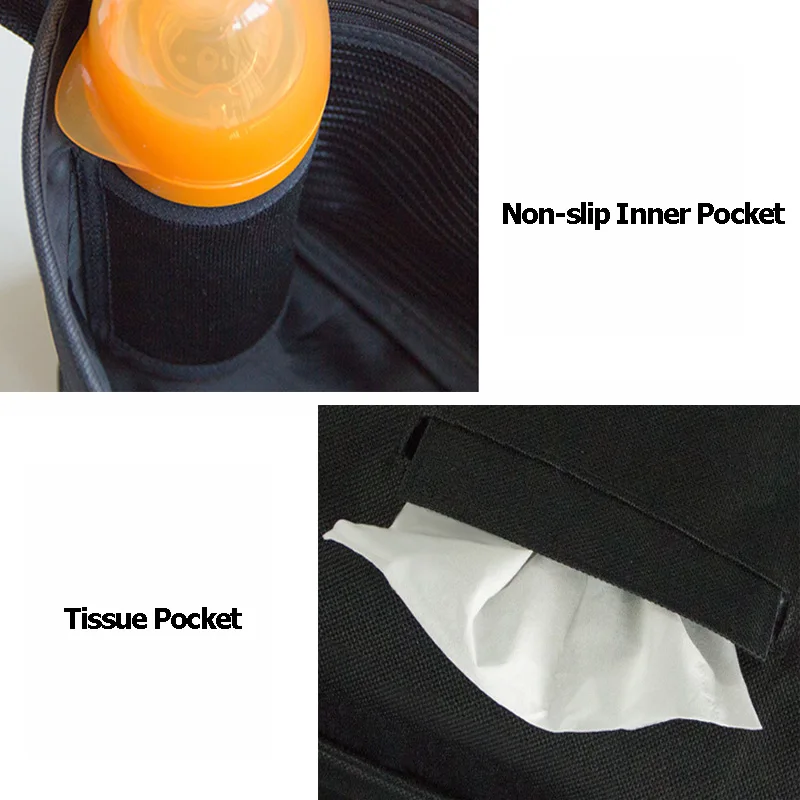 Baby Diaper Bag Portable Mom Maternity Nappy Bag Stroller Hanging Basket Storage Organizer Baby Care Stroller Accessories BB6038 (2)