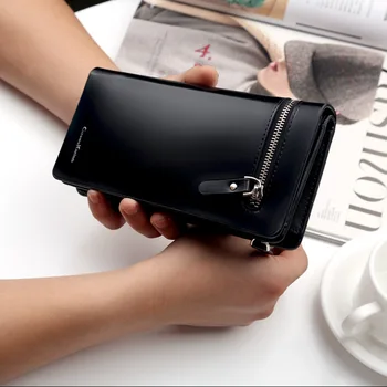

Men wallet Men's zipper wallet Business Retro Dollar Price Purse Wallets Coin Purses card holder TDZ79
