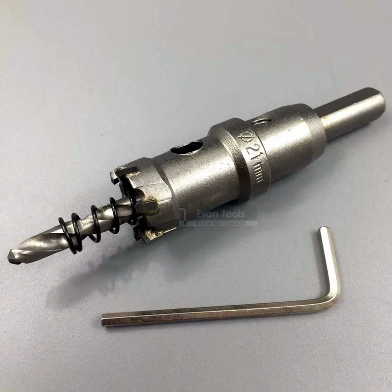 Diameter 21mm brocas hss special stainless steel hole saw metal core