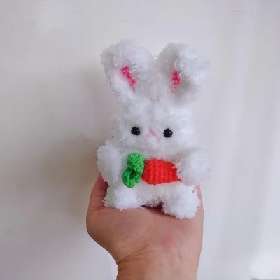 Милый кролик вязаный чехол для Apple Airpods чехол Bluetooth Наушники Аксессуары для наушников зарядная коробка сумка