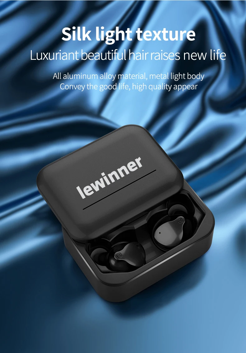 Lewinner V10 беспроводные TWS Bluetooth 5,0 наушники 3D стерео HiFi спортивные наушники Музыкальная гарнитура с зарядным устройством