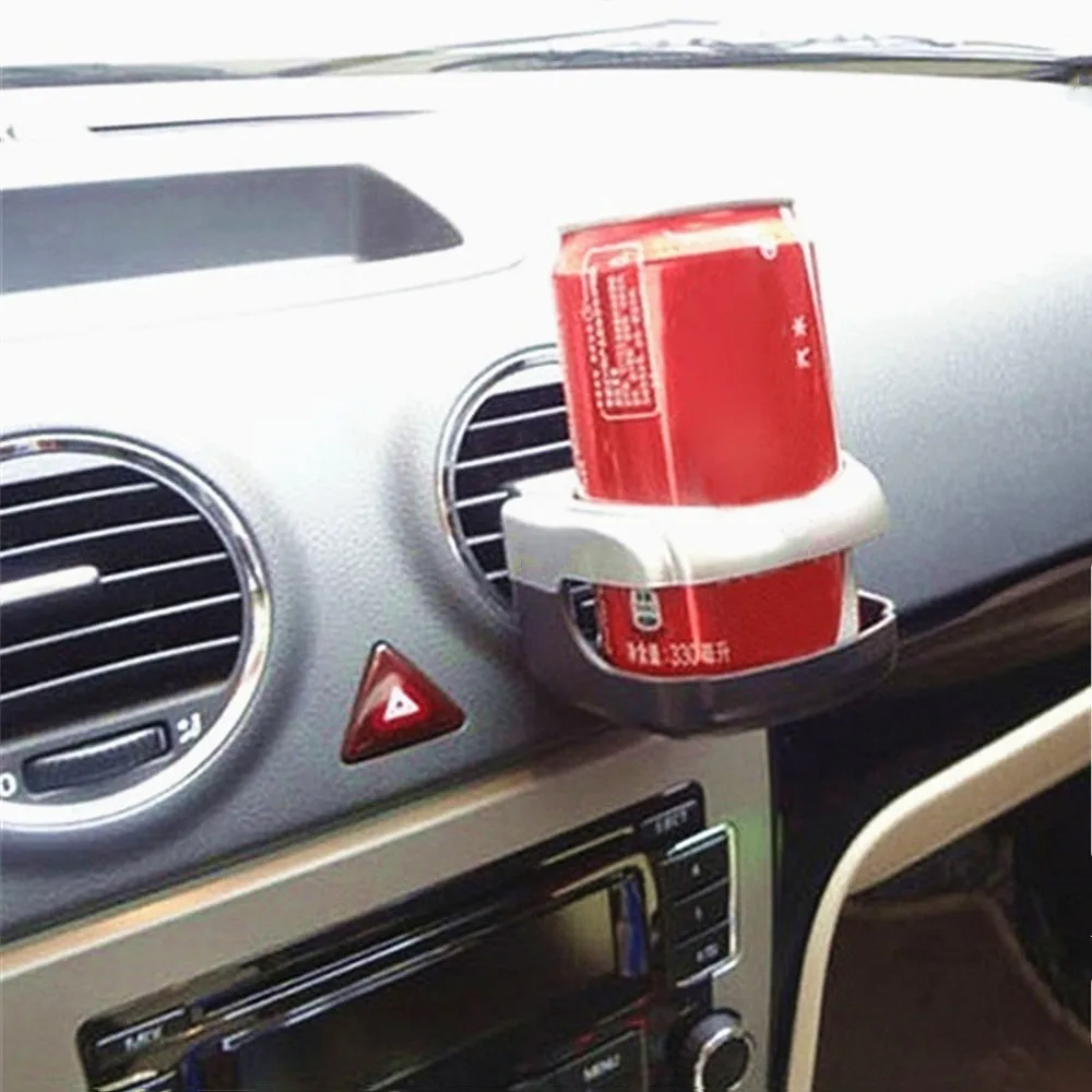 

Clip-on Auto Car Truck Vehicle Air Condition Vent Outlet Can Drinking Water Bottle Coffee Cup Mount Stand Holder Accessories