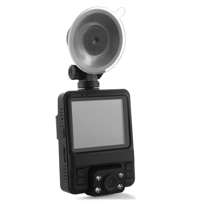 

Car Camera Dual Lens Built Front + Rear Camera Car DVR Recorder Video Registrator Dash Cam Night Vision for Universal Auto/Bike